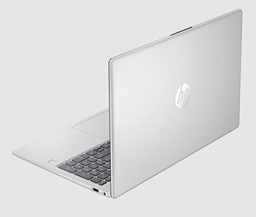 HP Laptop, 15,6 Zoll (39,6 cm) FHD IPS Display, AMD Ryzen 5 7520U, 16 GB RAM, 512 GB SSD, AMD Radeon-Grafik, Windows 11 Home, QWERTZ Tastatur, silber, mit HP Fast Charge