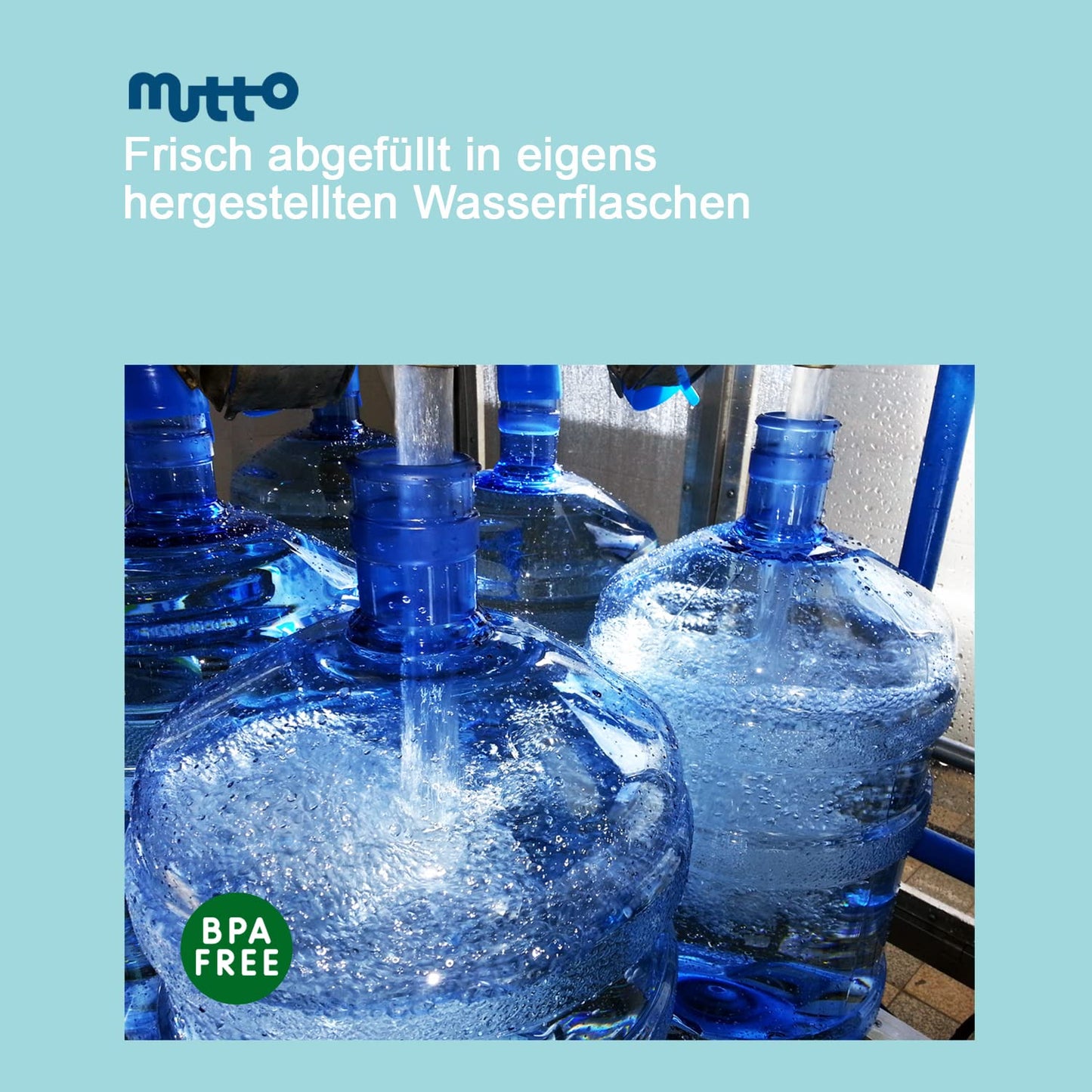 Mutto Premium Quellwasser (Weich, 19 Liter)